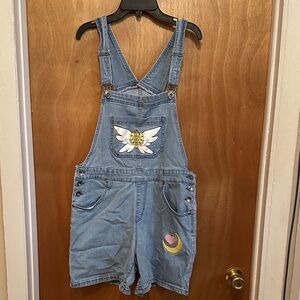 Sailormoon Jean Short Overalls